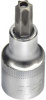 Головка бита 6-гранная 7мм 1/2" (L-100мм) Forsage F-34410007. Большой выбор на сайте Трейдимпорт
