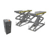 Подъемник ножничный короткий г/п 3200 кг. заглубляемый  KraftWell KRW3.2U/220. Большой выбор на сайте Трейдимпорт