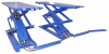 Подъемник ножничный короткий г/п 3000 кг.  напольный KraftWell KRW3FS/220_blue. Большой выбор на сайте Трейдимпорт