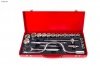 Набор торцевых головок 1/2" 12гр 24пр дюйм. TopMax 3/8" - 1-1/4". Большой выбор на сайте Трейдимпорт