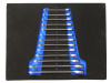 Набор ключей комбинированных трещоточных, 13 предметов (8-19, 21, 22мм) в ложементе Forsage F-K51325. Большой выбор на сайте Трейдимпорт