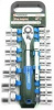Набор головок с трещоткой в пластиковом держателе 19 предметов 1/2", 12гр.(8-32мм) Forsage F-019-9 M. Большой выбор на сайте Трейдимпорт