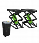 Подъёмник ножничный заглубленный 3 т SHTELWHEEL PL-E30