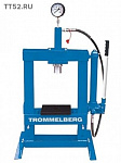 Пресс 10т настольный с манометром Trommelberg SD100802