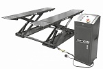 Подъёмник ножничный короткий мобильный г/п 3000 кг. KraftWell KRW3TN/220