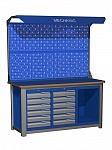 Верстак трёхтумбовый MECHANIC-М15.6ПС26Э2С Верстакофф